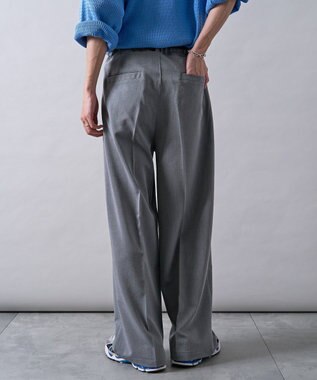 CRAFT STANDARD BOUTIQUE 半袖ダブルテーラードセットアップ Charcoal Gray