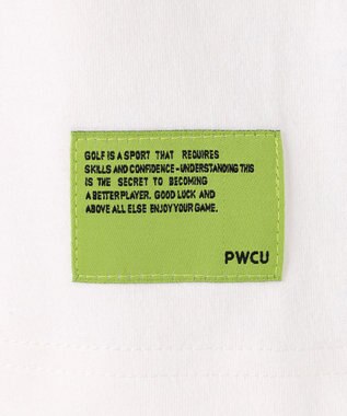 PW CIRCULUS 【MEN】POP＆WIT グラフィックモックネックT ゴルフ ホワイト系2