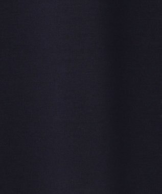 自由区 L 【WEB限定・洗える】マットストレッチダンボールフーディー ワンピース ネイビー