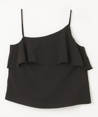 GRACE CONTINENTAL フリルキャミソール ブラック