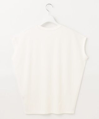 UNFILO 【Oggi 6月号掲載】BEAUTY FORM フレンチスリーブTシャツ ホワイト