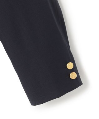 J.PRESS MEN 【J.PRESS ORIGINALS】【UNISEX】Wool Polyester Stretch Toropical 4B Blazer / Baggy-Fit ネイビー系