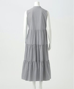 23区 【R(アール)】ジオメトリックペイズリープリント ワンピース ジオメトリックネイビー