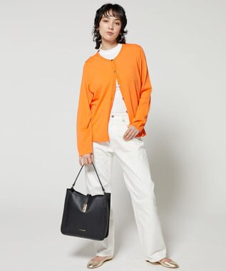 LA BAGAGERIE スクエアレザー2WAYショルダーバッグ ブラック