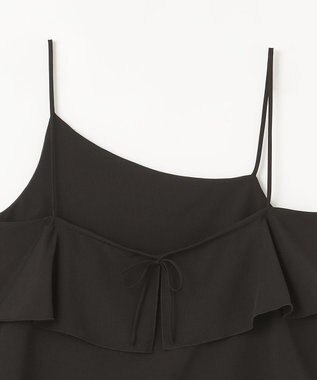 GRACE CONTINENTAL フリルキャミソール ブラック