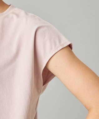 Chacott HandsomeCotton ドレープTシャツ グレイッシュローズ