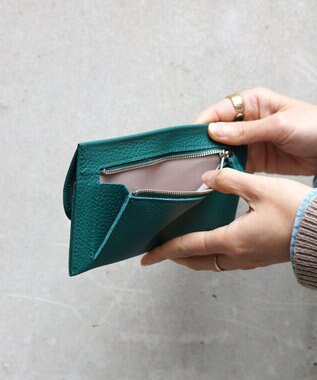 FOLNA RD アドリアレザー フラット長財布 ブラック