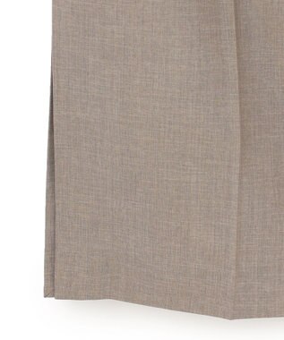 BEIGE， 【洗える/接触冷感/速乾/UVケア対応・Precious ９月号掲載】BATEAU / イージーウエストサイドスリットタックパンツ Taupe