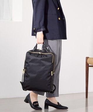 ACE BAGS & LUGGAGE ace. フィッテム レディースビジネスリュック エキスパンド A4 14.0インチPC 68684 エース ブラック