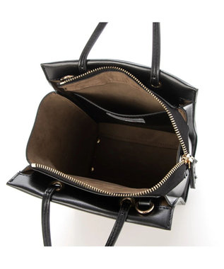 UNBILLION カシュカシュ cachecache / ノットハンドル縦長ミニトート ブラック