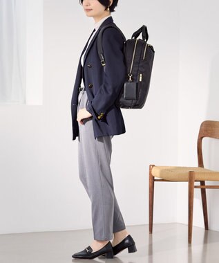 ACE BAGS & LUGGAGE ace. フィッテム レディースビジネスリュック エキスパンド A4 14.0インチPC 68684 エース ブラック