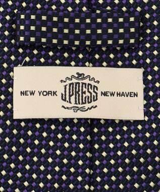 J.PRESS MEN 【VINTAGE JACQUARD COLLECTION】小紋柄 ネクタイ ネイビー系7