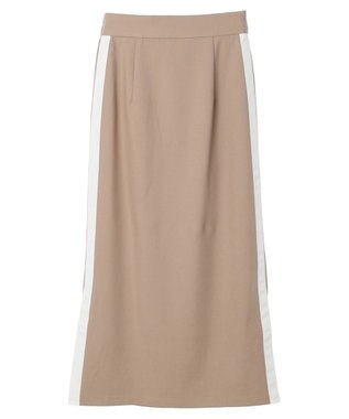 Green Parks ・ＥＬＥＮＣＡＲＥ　ＤＵＥ　サイドラインナロースカート Beige