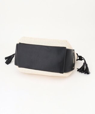 LA BAGAGERIE サイドタッセルサマートート　Mサイズ ホワイト