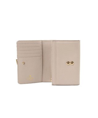 LANVIN en Bleu カルノ 二つ折り中Lファスナー財布 ピンク