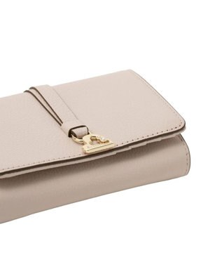 LANVIN en Bleu カルノ 二つ折り中Lファスナー財布 ピンク