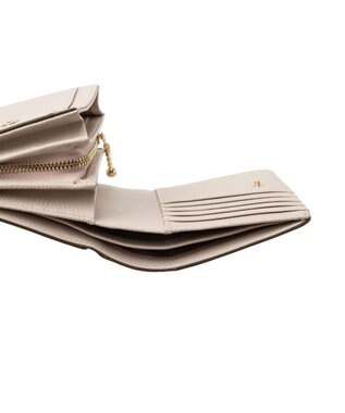 LANVIN en Bleu カルノ 二つ折り中Lファスナー財布 ピンク