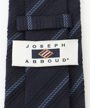 JOSEPH ABBOUD  【日本製】トーナルレジメンタル ネクタイ ネイビー系1