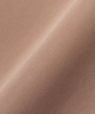 ICB 【洗える】 ルゼブフィブリルサテン シャツワンピース レディッシュブラウン系