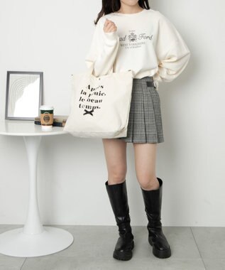 WEGO 2wayキャンバストート 柄18