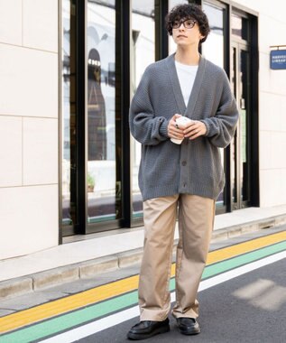 WEGO 【ユニセックス着用ITEM/ウエストゴム/手洗い可】シェフパンツ ベージュその他