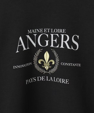 WEGO KEEPWARM　グラフィックプルオーバー ブラック中濃色