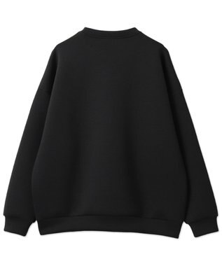 WEGO KEEPWARM　グラフィックプルオーバー ブラック中濃色