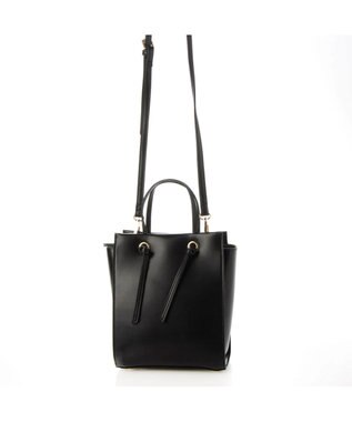 UNBILLION カシュカシュ cachecache / ノットハンドル縦長ミニトート ブラック