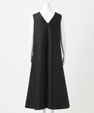 23区 【エステータ】ウールシルクツイル ワンピース ブラック系