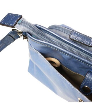 PELLE BORSA お財布ポシェット Alive アライブ 4439 ブルー