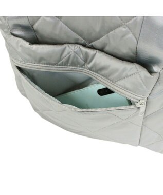 ROOTOTE 1162【大容量:キャリーケース装着可能】SC.グランデボックス.グリスン-A 02：シルバー