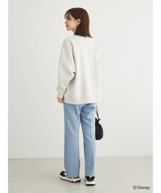 Green Parks Ｄｉｓｎｅｙ／裏起毛フロッキープリントスウェット Oatmeal