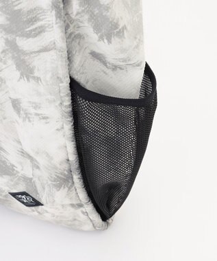 JOSEPH ABBOUD MOUNTAIN 【軽量/ECO撥水/ポケッタブル】エンボスプリント トートバッグ ライトグレー系5