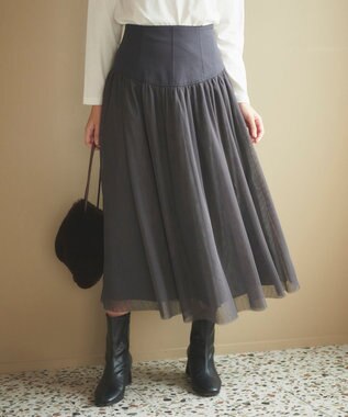 洗える】コルセットチュール スカート / Feroux | ファッション通販 