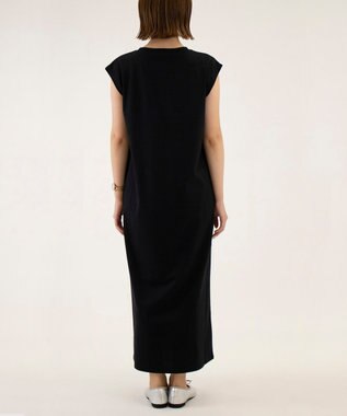 KASHIYAMA ハイゲージジャージーワンピース 黒