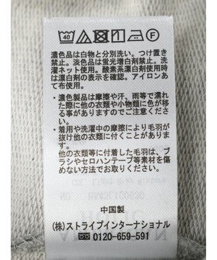 AMERICAN HOLIC ショルダーフリルミニ裏毛プルオーバー Light Gray Mixture