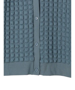 Green Parks ・ＲＡＹ　ＣＡＳＳＩＮ　ポップコーンカーディガン Blue