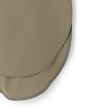 UNFILO 【セットアップ着用可】FINE MOVE ブラウス カーキ