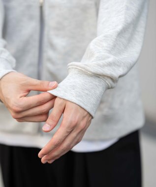 WEGO 【WEB限定/ユニセックス着用ITEM/25年秋冬新作/SMLサイズ展開】別注U.S.POLO ASSN.　ZIPパーカー 杢グレー