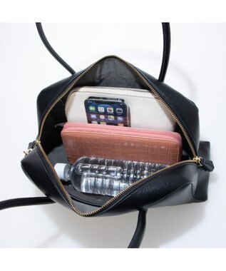 UNBILLION カカトゥ kakatoo / 横長ボストンバッグ ブラック