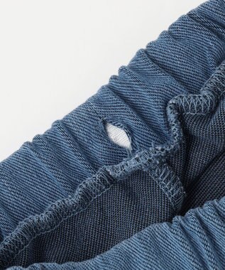 ANY KIDS 【洗濯機可能/接触冷感】ひんやり カットソーパンツ デニム