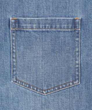 23区 【見上愛さん着用/RED CARD TOKYO×23区】クロップド デニム ジャケット ライトブルー