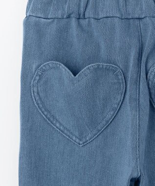 ANY KIDS 【洗濯機可能/接触冷感】ひんやり カットソーパンツ デニム