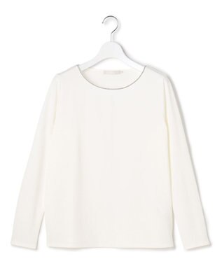 ICB 【洗える】 コンパクトモクロディ プルオーバー オフホワイト系