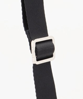 Y'SACCS ダブルタブ　トラベルポシェット ブラック