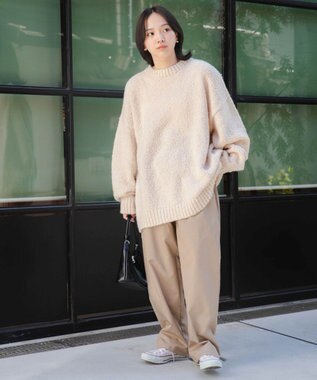 WEGO 【ユニセックス着用ITEM/ウエストゴム/手洗い可】シェフパンツ ベージュその他