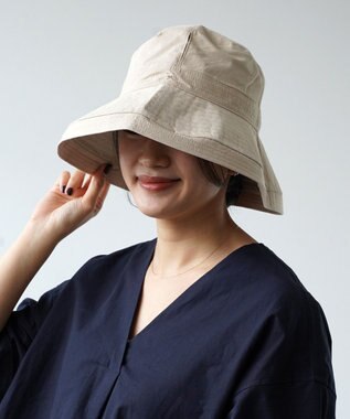 ATRENA 体感-10℃ コカゲル MWエッジアップハット ベージュ