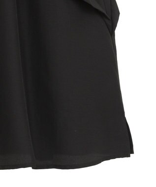 YECCA VECCA フレアブラウス Black