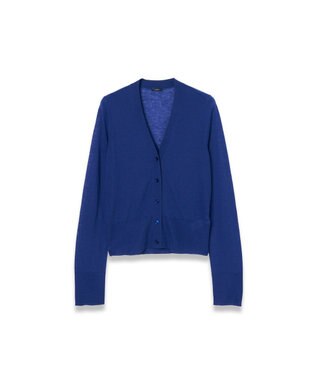  【洗える】キャッシュエアー　Vネックカーディガン