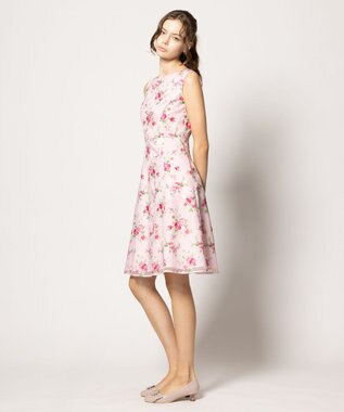 TOCCA WINTER PANSY ドレス ピンク系7